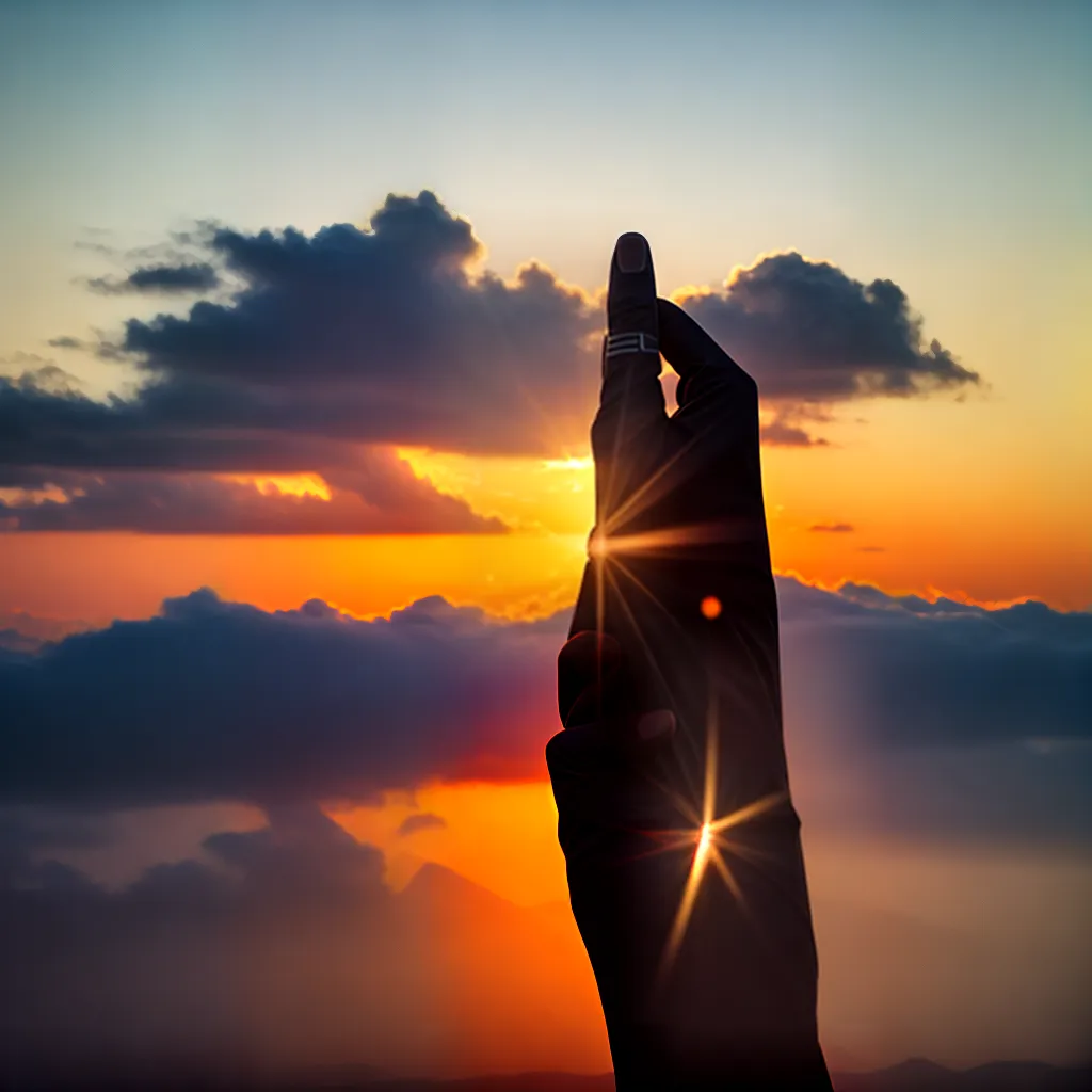 Fotos alianca deus humanidade por do sol