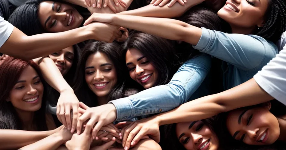 Fotos amor cristao circulo abraco felicidade