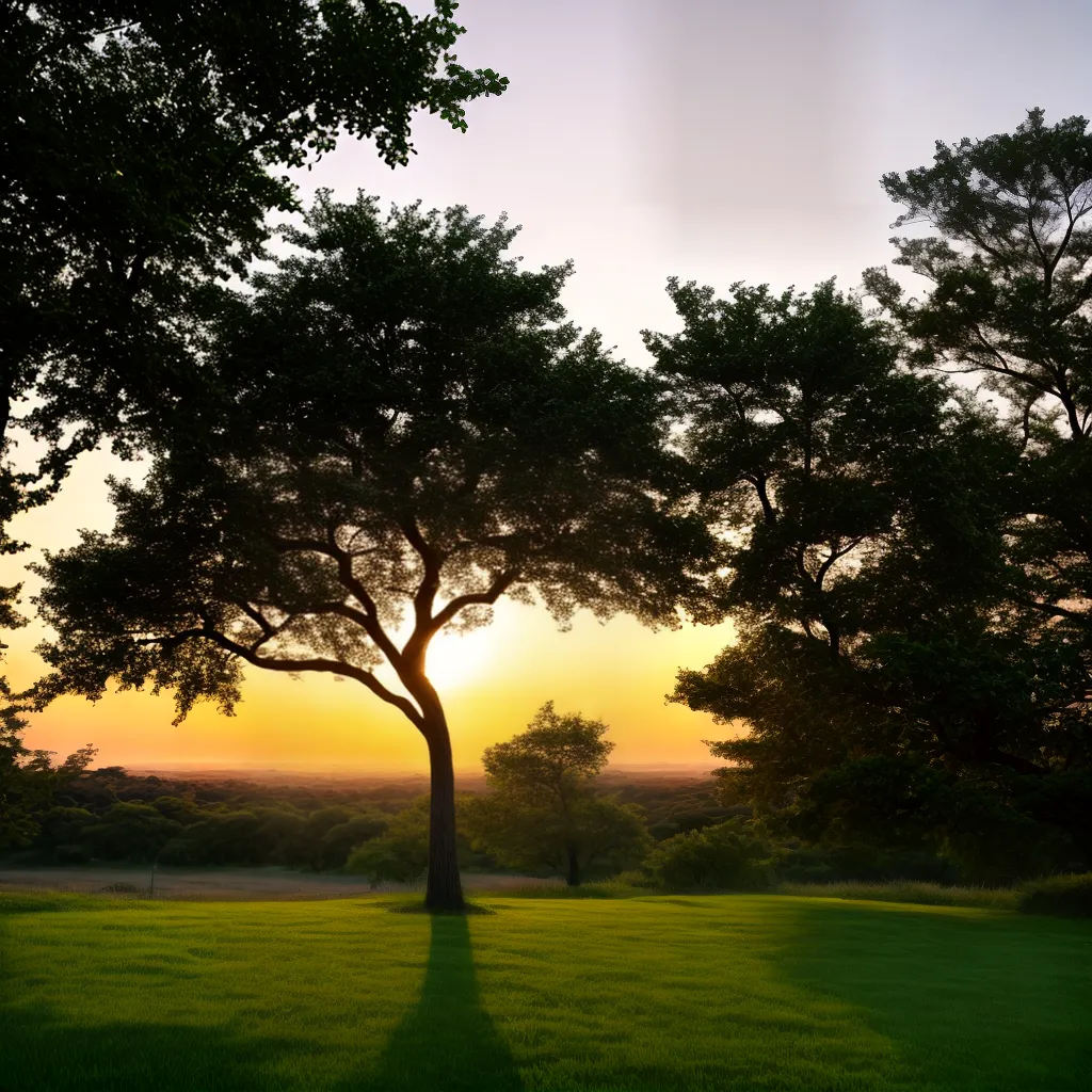 Fotos arvore frutos por do sol espiritualidade
