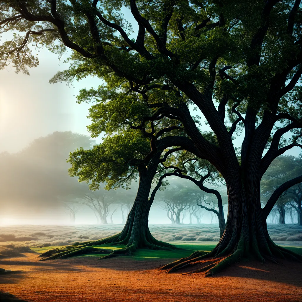 Fotos arvore resiliente raiz forte 1