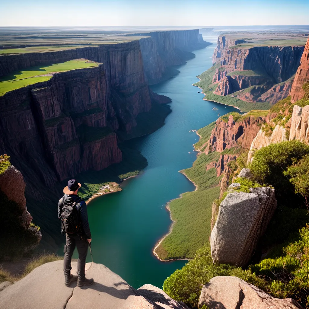 Fotos autoconhecimento reflexao cliff jornal vista