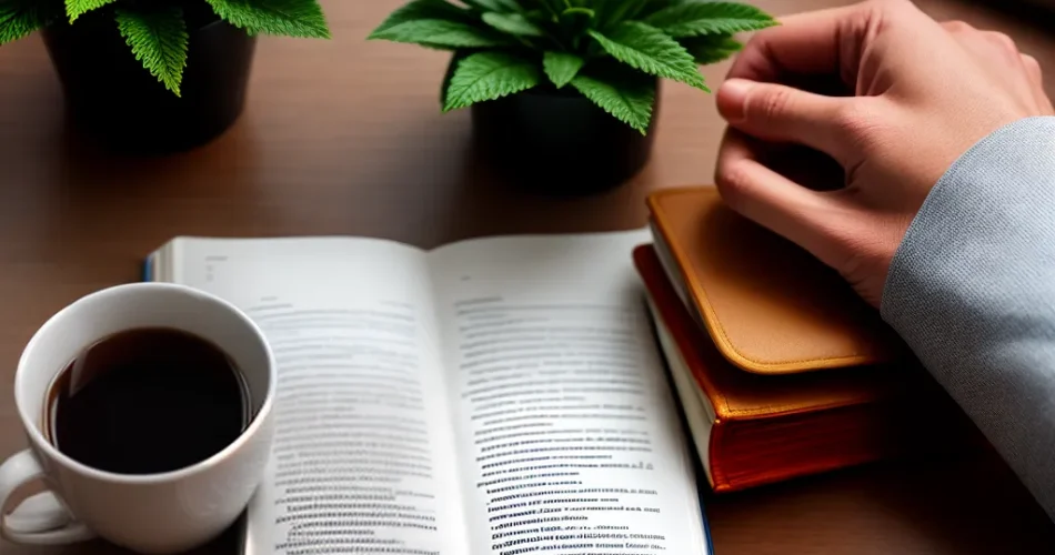 Fotos biblia anotacoes cafe plantinha