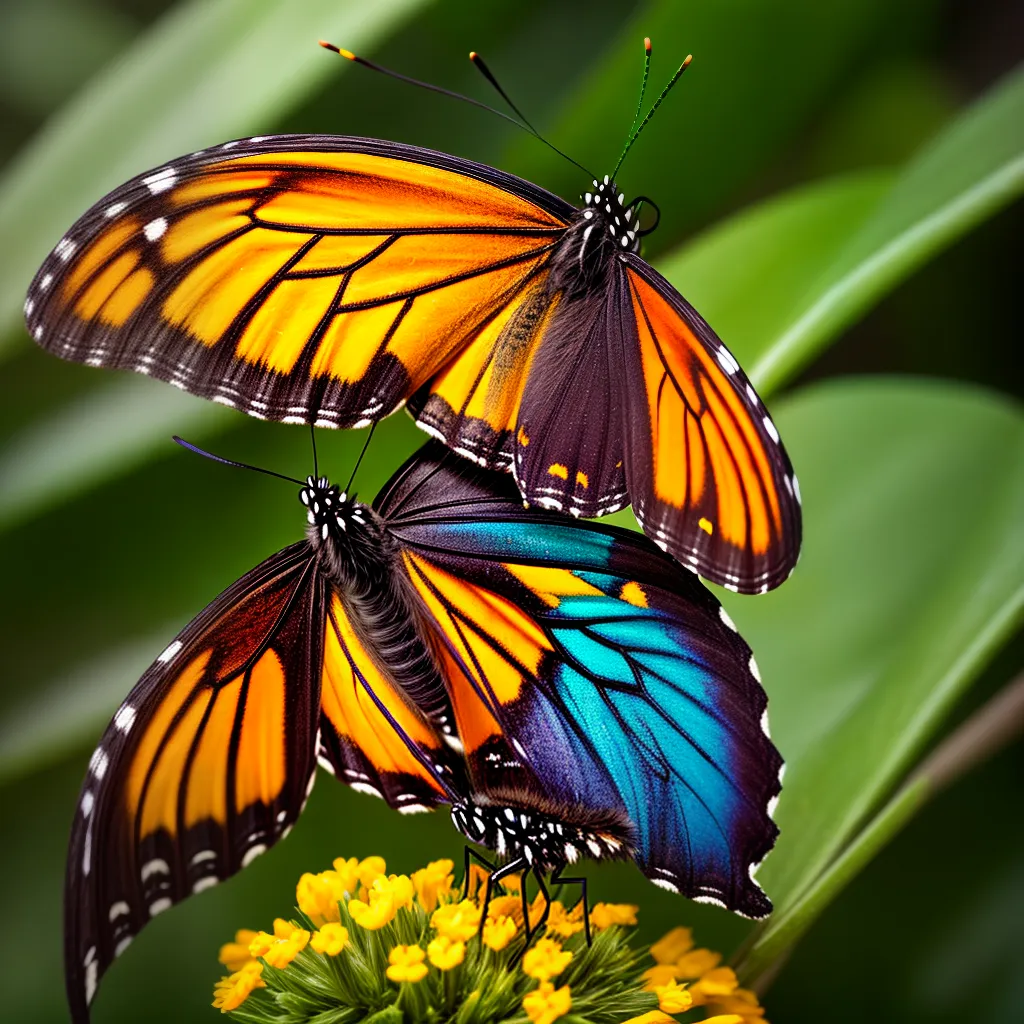 Fotos borboleta transformacao renovacao cores