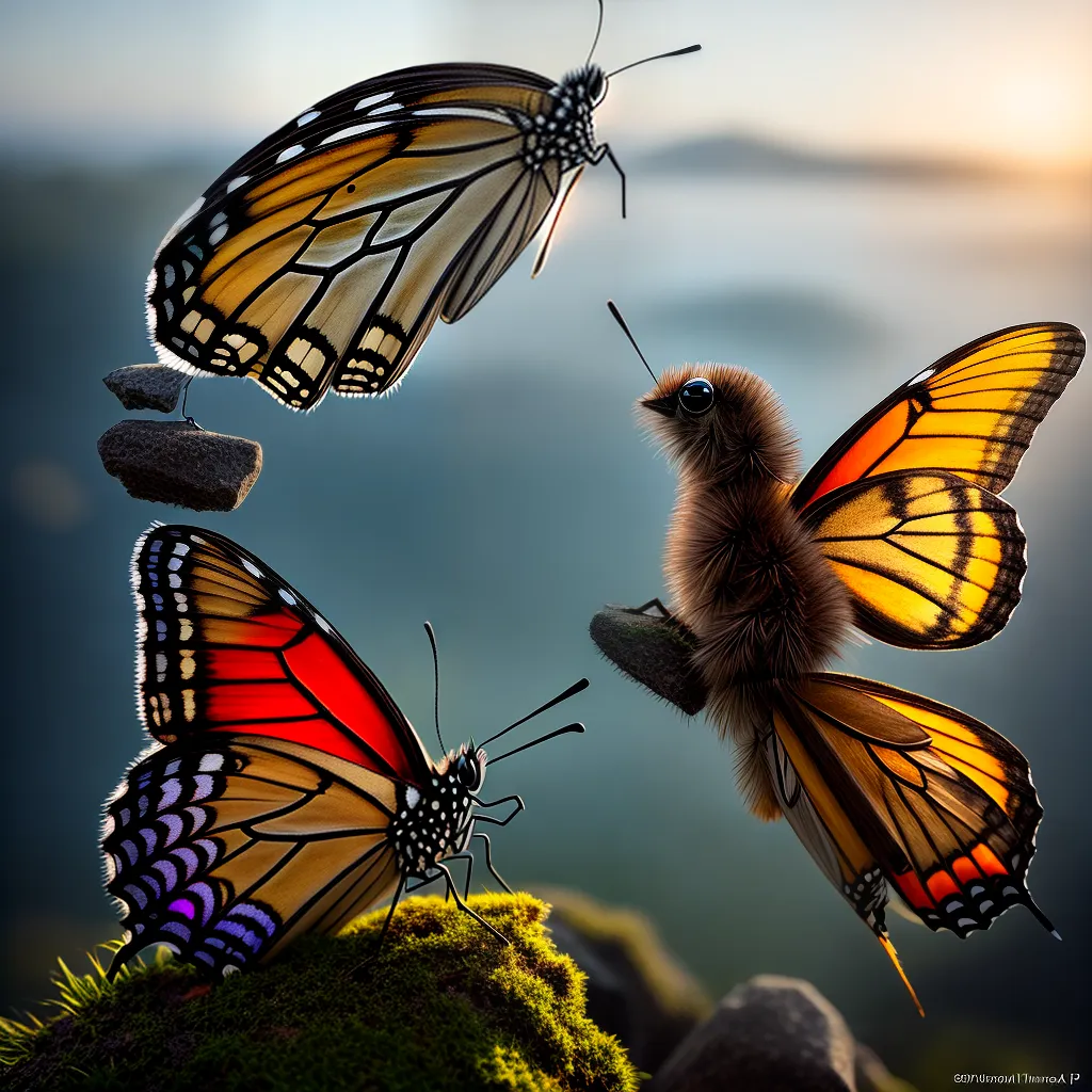 Fotos borboleta transformacao testemunho