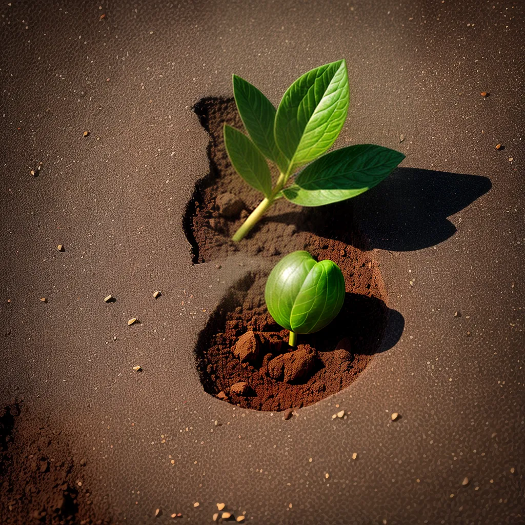 Fotos broto resiliencia seco terra esperanca