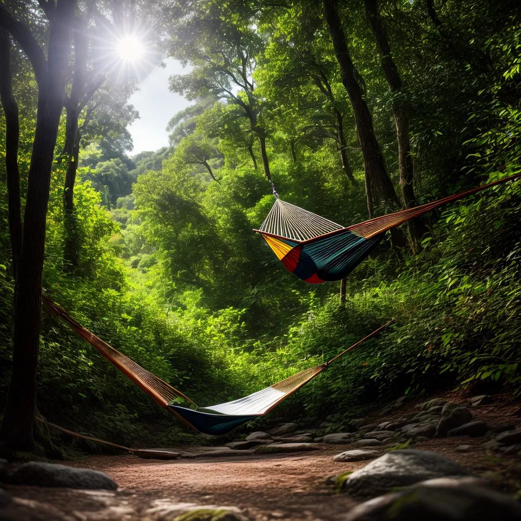 Fotos cabana natureza descanso hammock