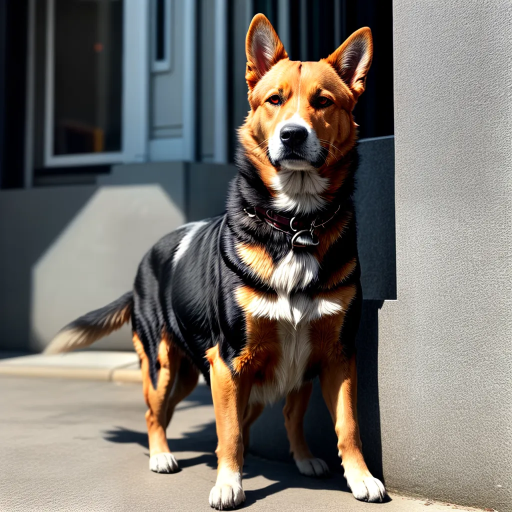 Fidelidade. 9 Fotos cachorro leal espera dono loja