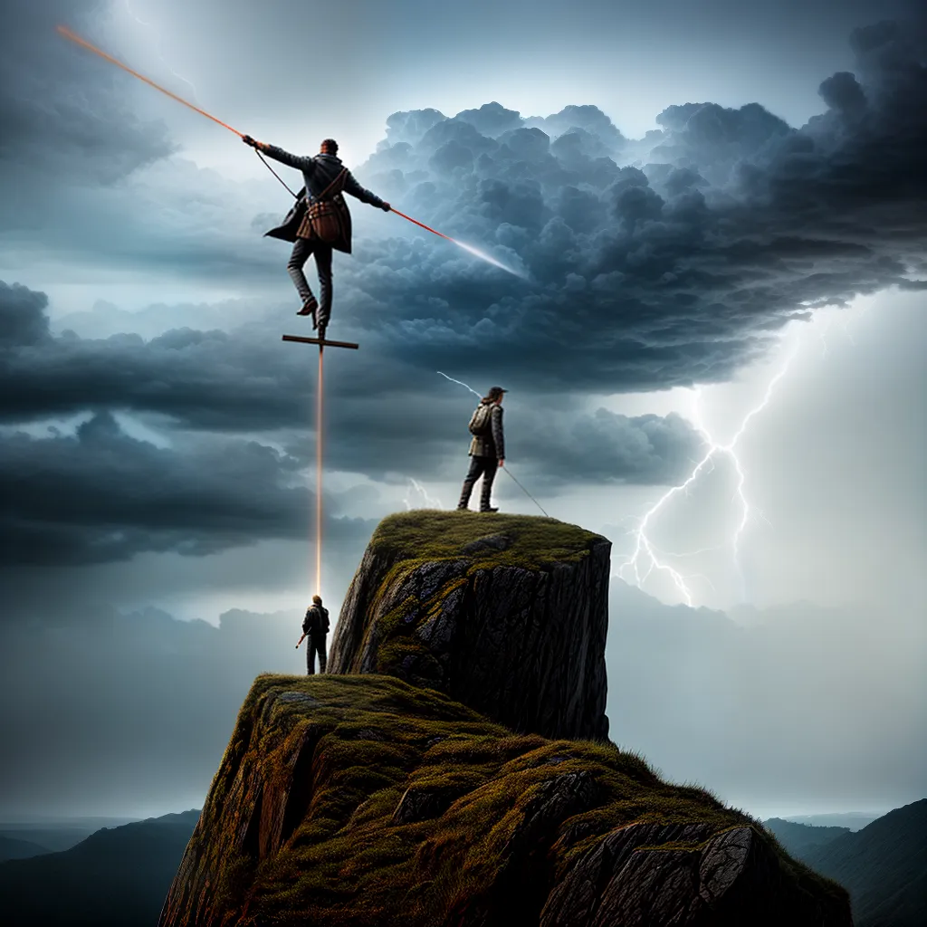 Fotos caminhada equilibrio fe jesus