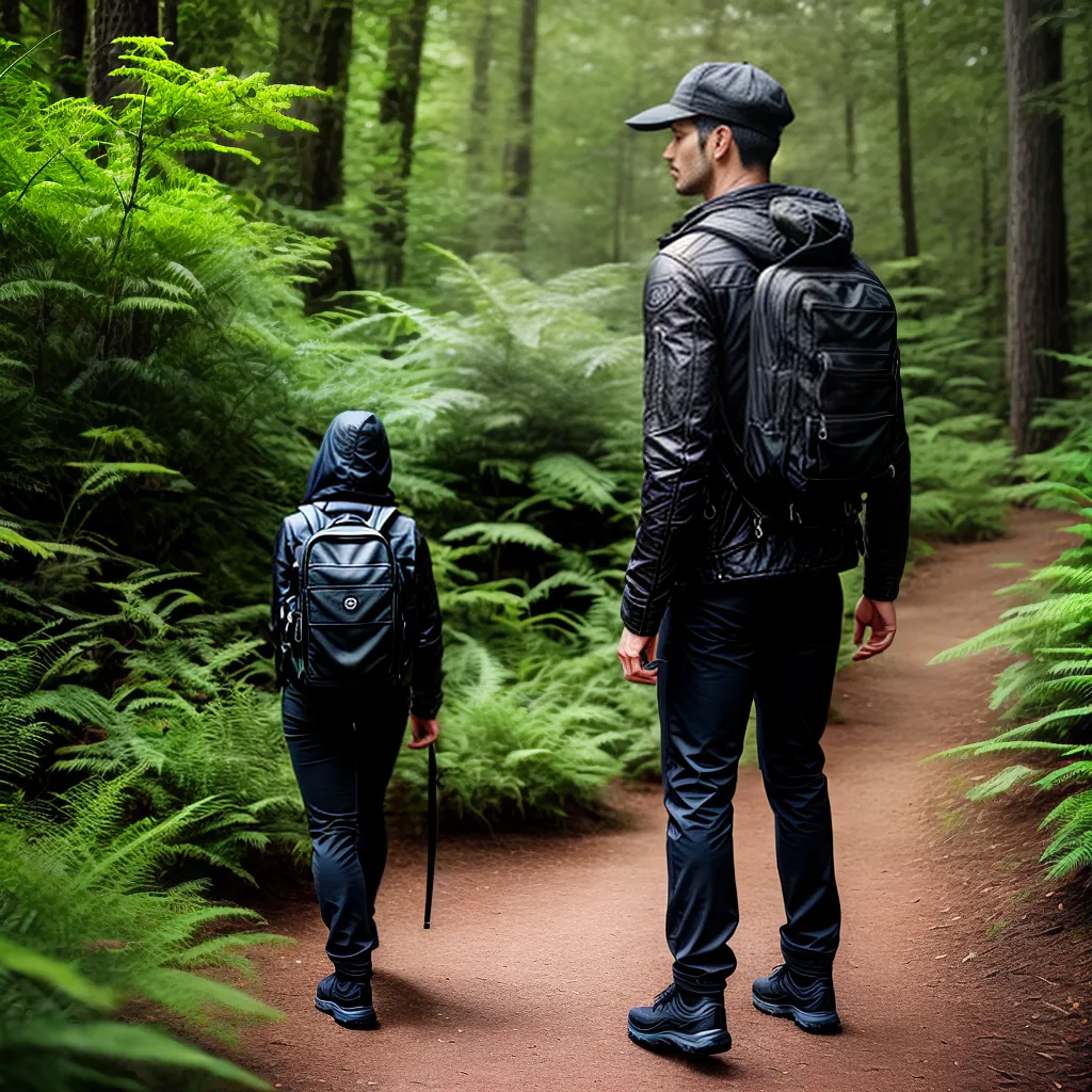 Fotos caminhada floresta atencao coracao