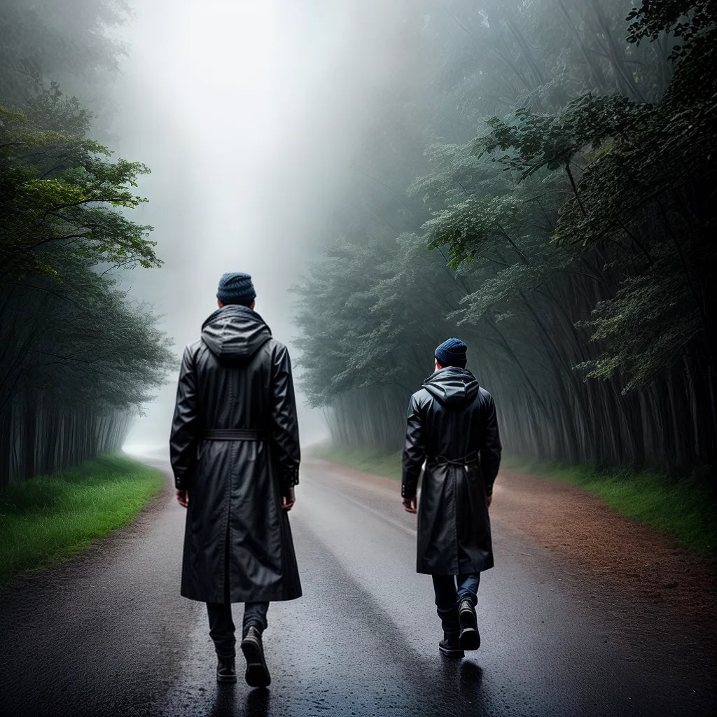 Fotos caminho arrependimento nevoa futuro