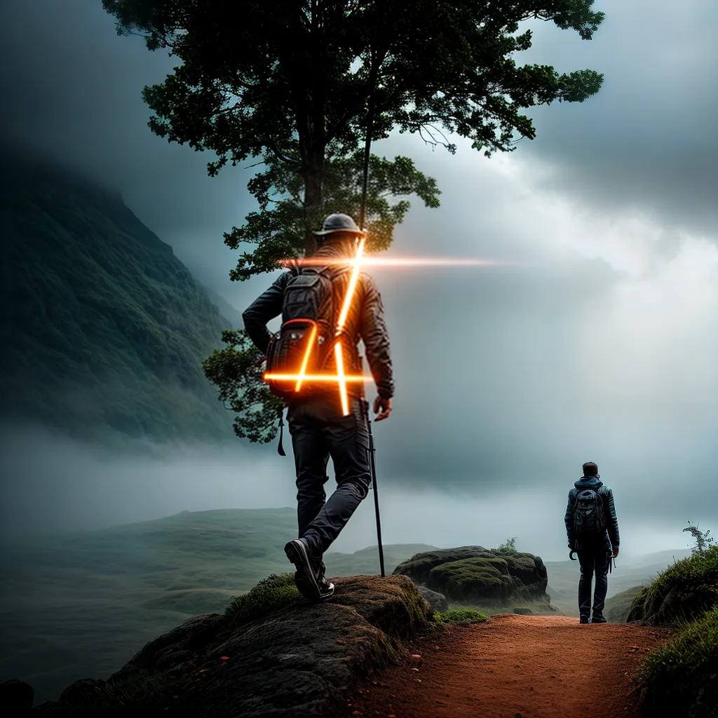 Fotos caminho divergente escolha