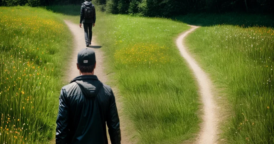 Fotos caminho escolha floresta prado