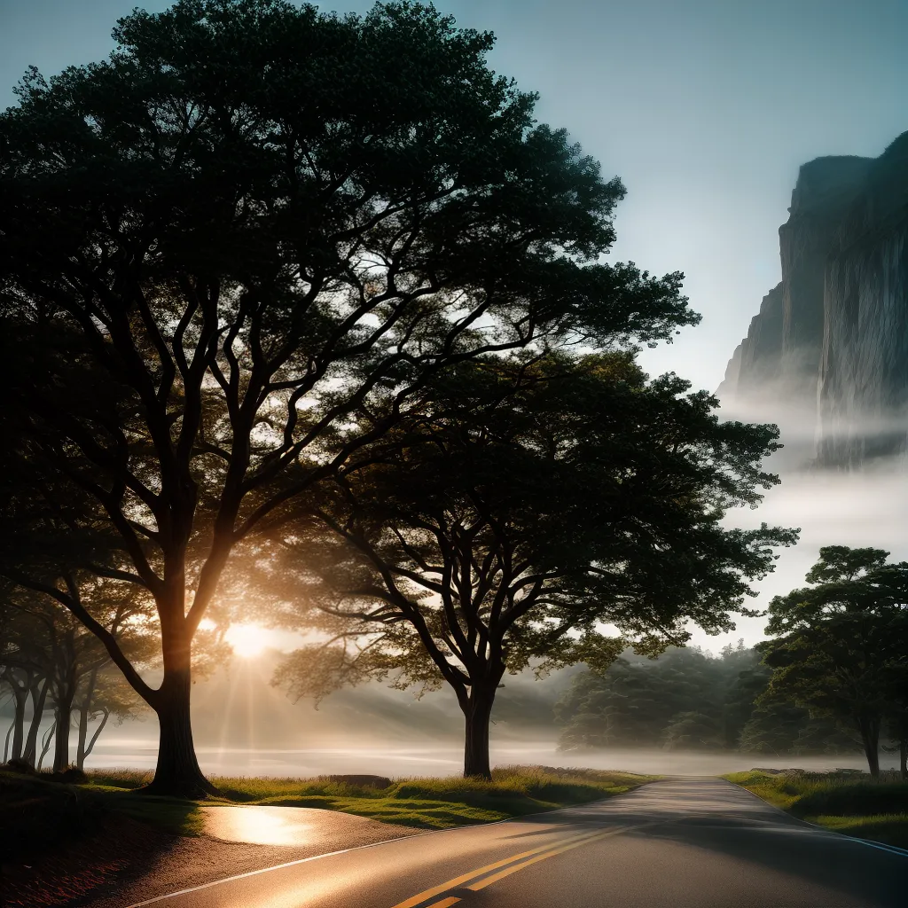 Fotos caminho escolha sol sombra fe