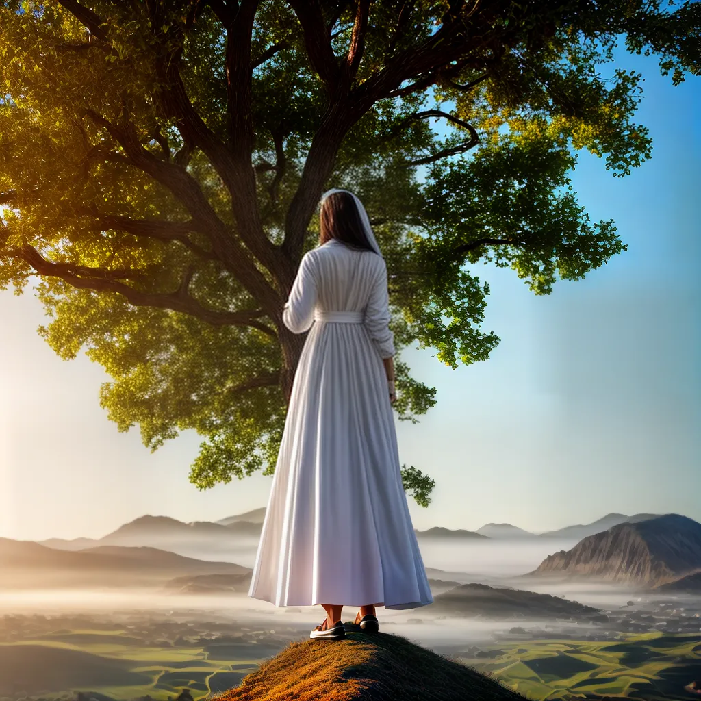 Fotos caminho santidade luz branca