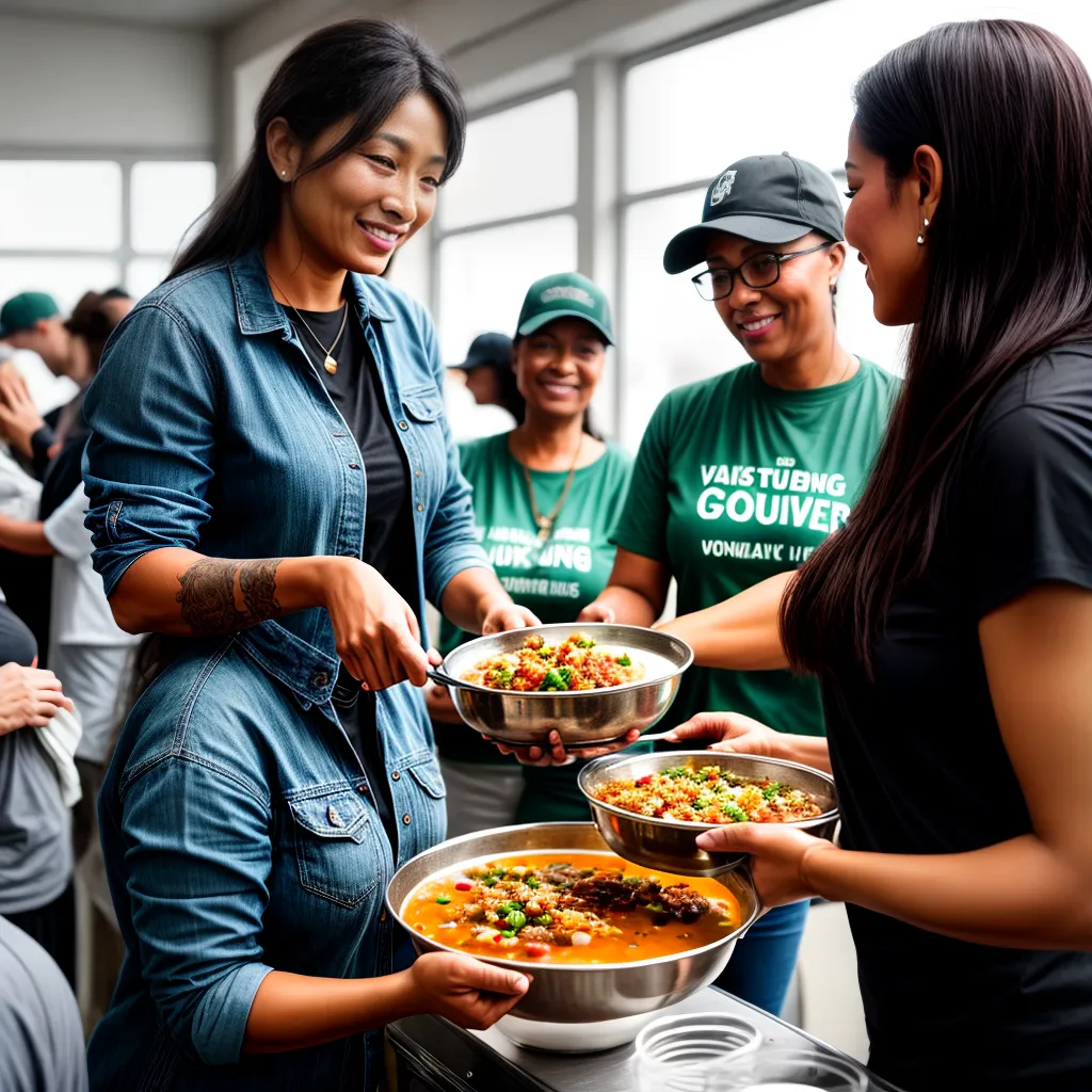 Fotos caridade comunidade igreja voluntarios