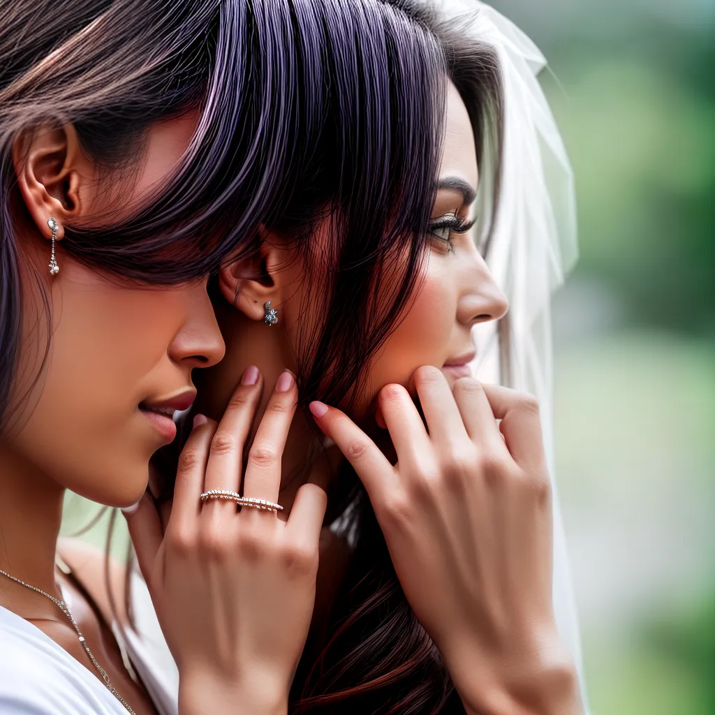 Fotos casal alianca olhos compromisso 1