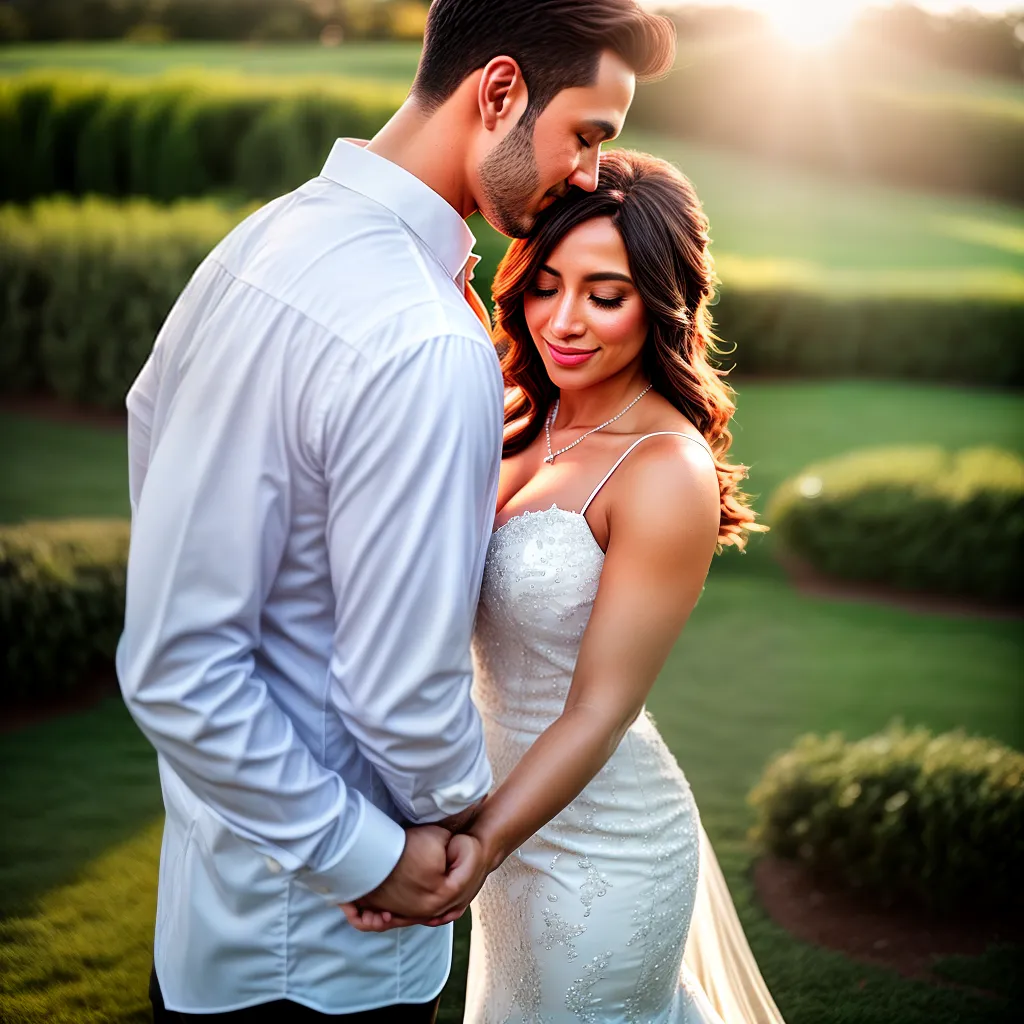 Fotos casal maos aliancas sol fe