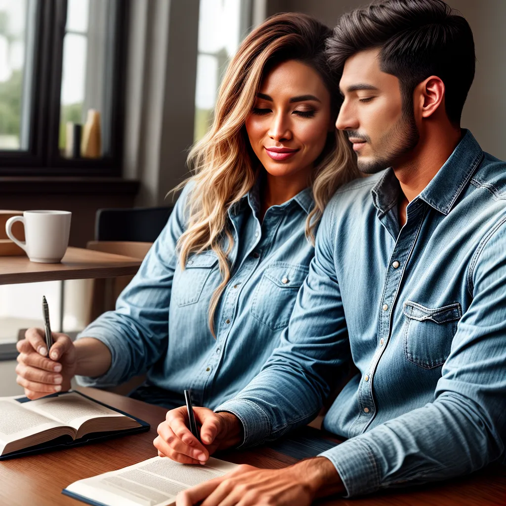 Fotos casal maos biblia compromisso fe