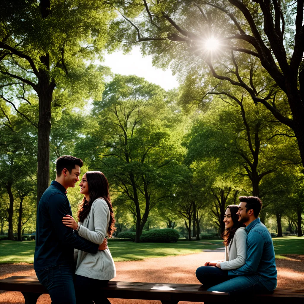 Fotos casal maos entrelacadas parque fe