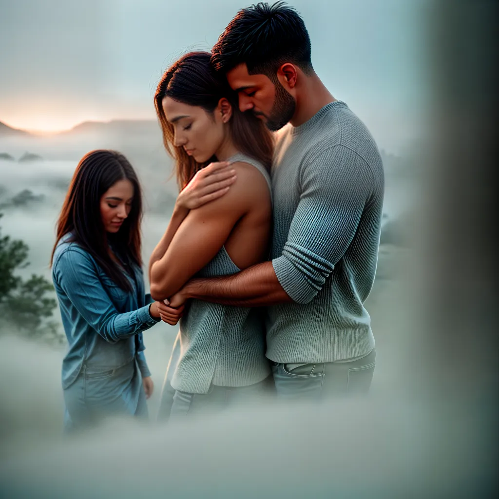 Fotos casal oracao compromisso cristao