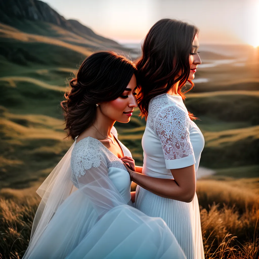 Fotos casal paisagem por do sol amor