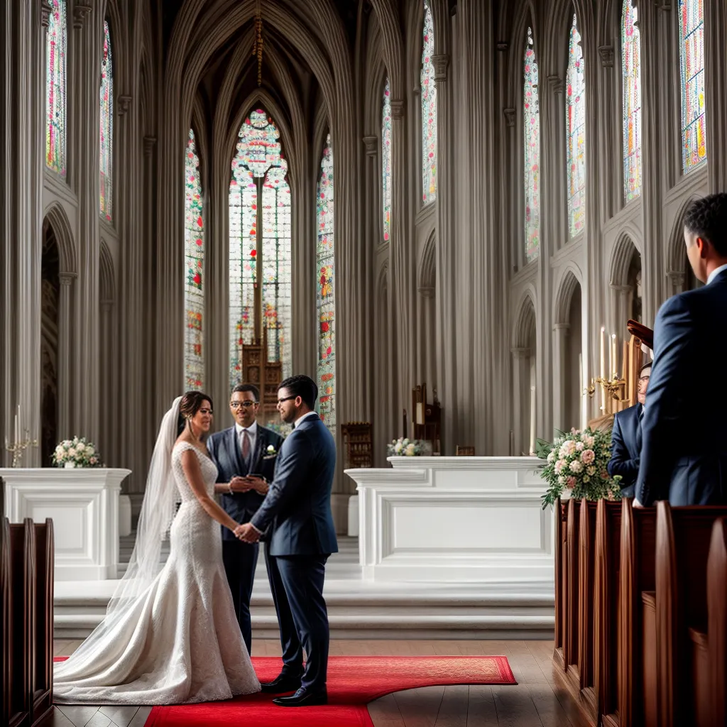 Fotos casamento noiva noivo igreja amor