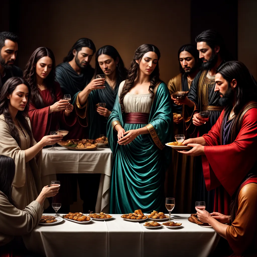 Fotos ceia unidade pao vinho biblia