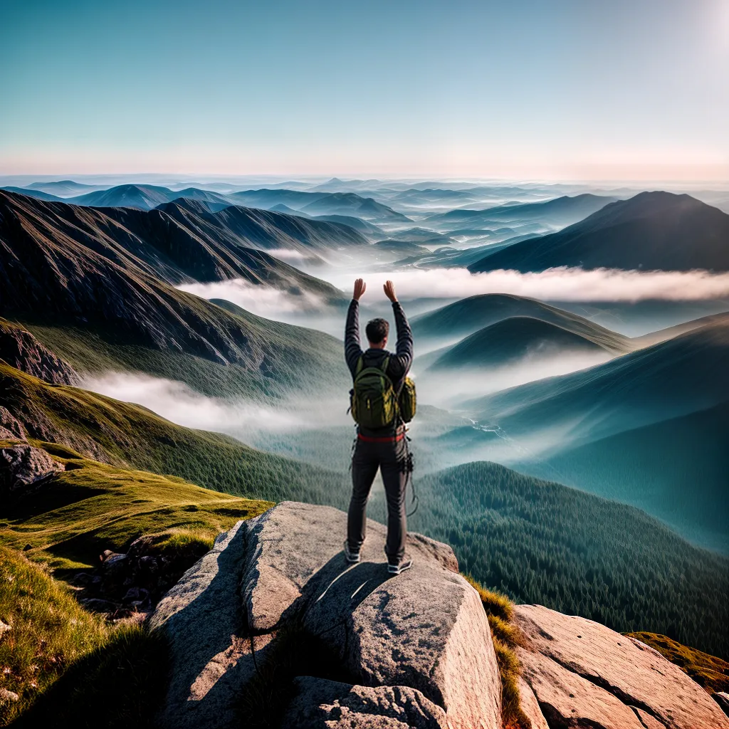 Fotos chamado missao topo montanha