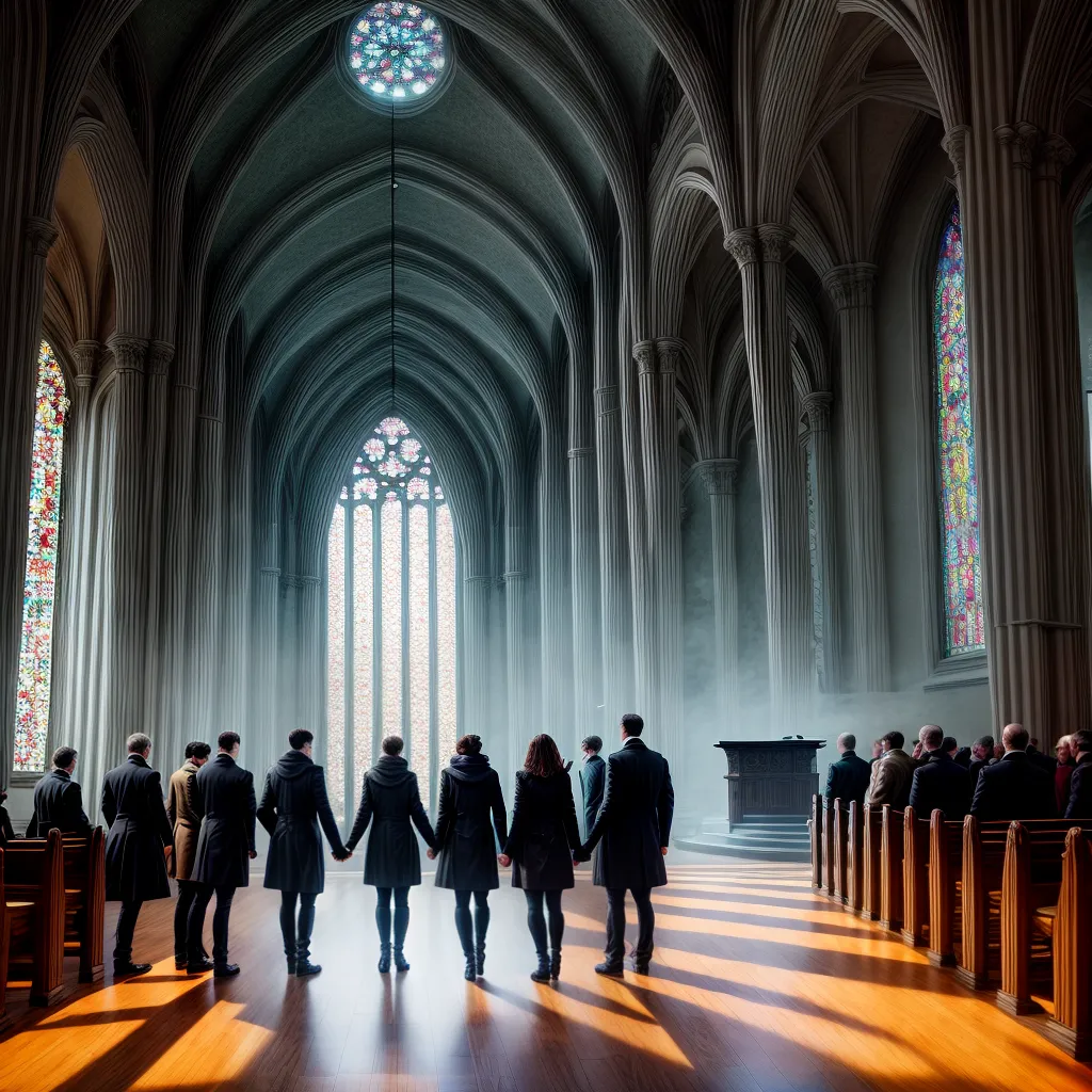 Fotos circulo fe igreja comunidade