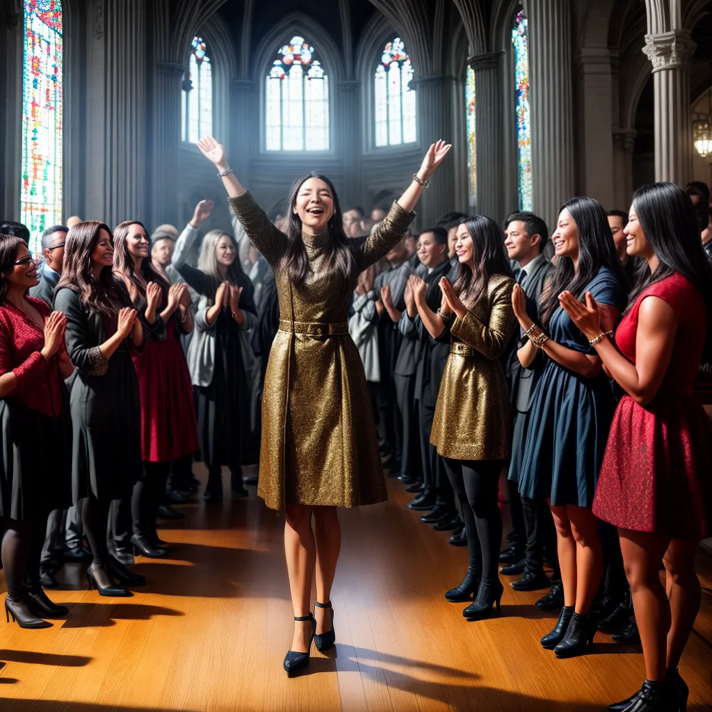 Fotos circulo musica espiritual igreja