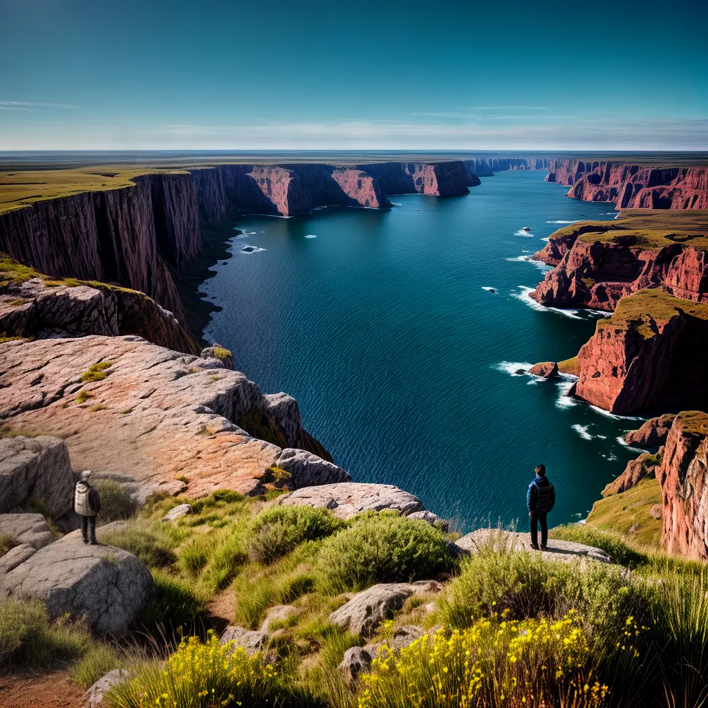 Fotos cliff paisagem possibilidades