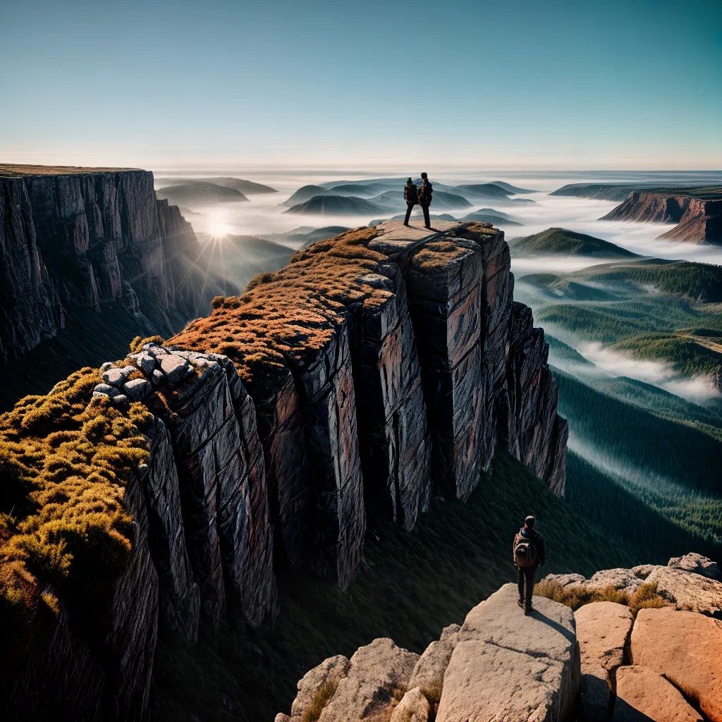 Como a Submissão a Deus Pode Transformar sua Vida 6 Fotos cliff surrender sol paisagem paz