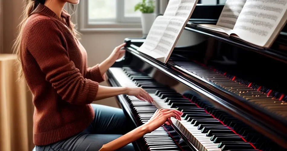 Fotos compositor piano dedicacao musica