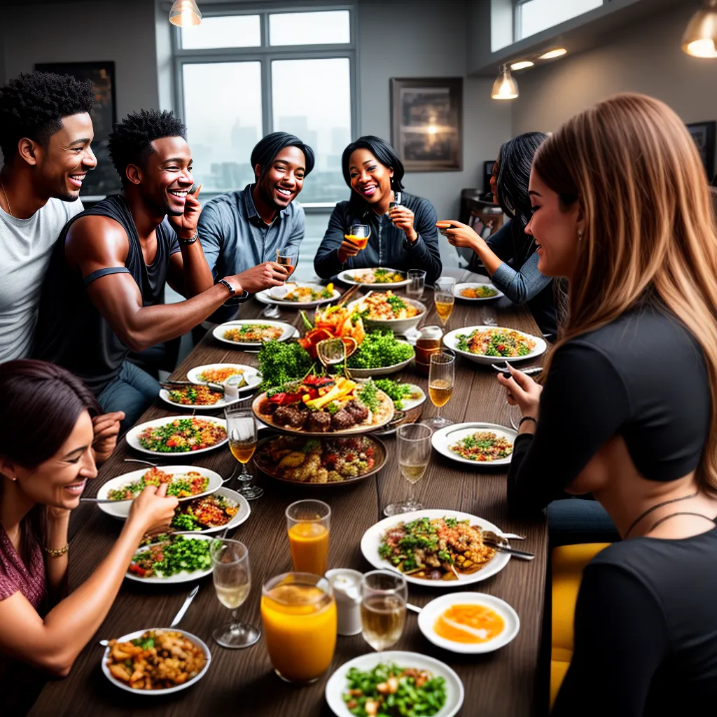 Fotos comunhao crista amigos mesa