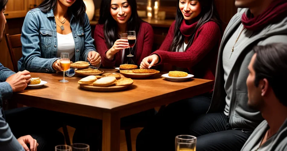 Fotos comunhao mesa amigos biblia