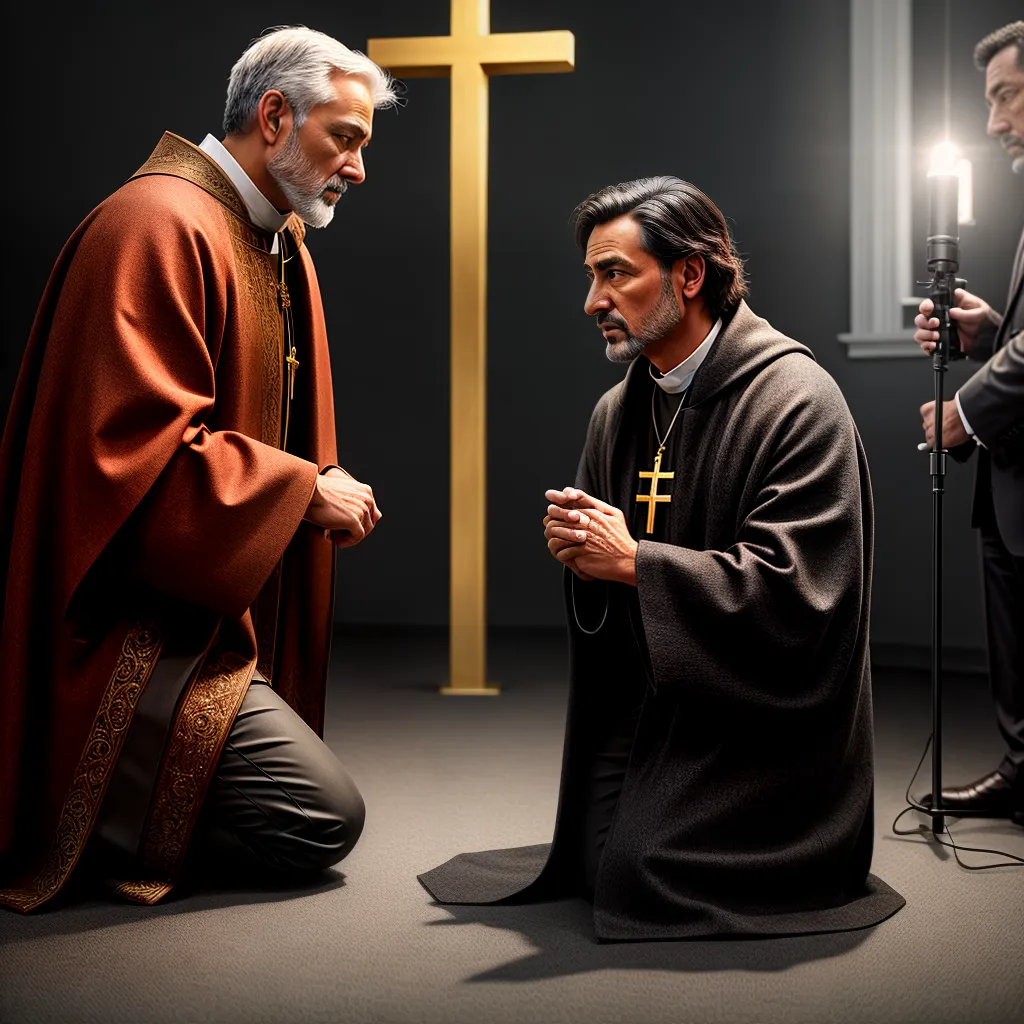 Fotos confissao perdao padre fe