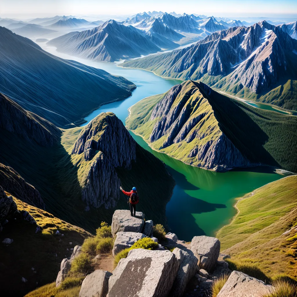 Fotos conquista cume montanha trilha