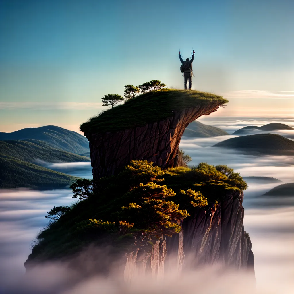 Como a cura interior pode levar à transformação completa. 8 Fotos conquista cura montanha liberdade