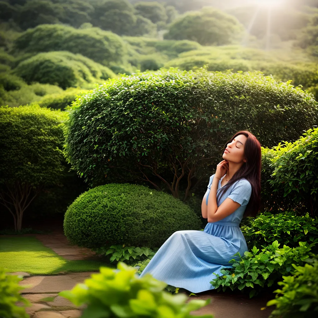 Fotos contemplacao jardim paz serenidade