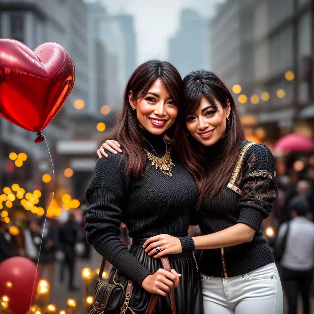 Fotos coracao balao amigos familia