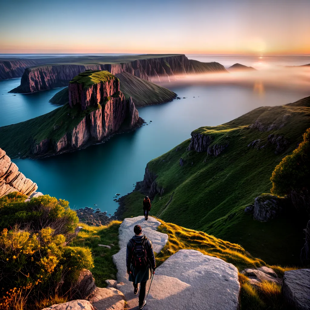 Fotos coragem por do sol desafios caminho