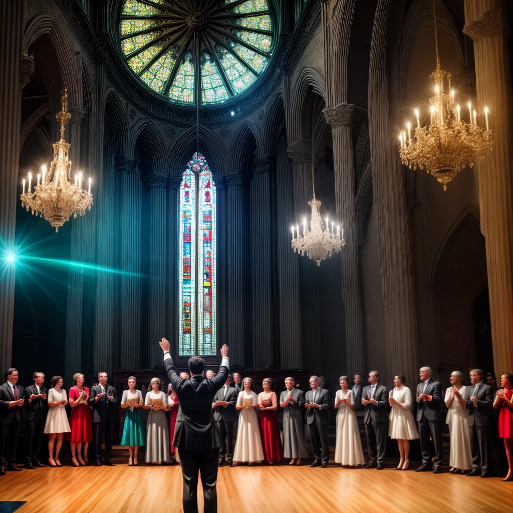 Fotos coral igreja cantoria uniao fe