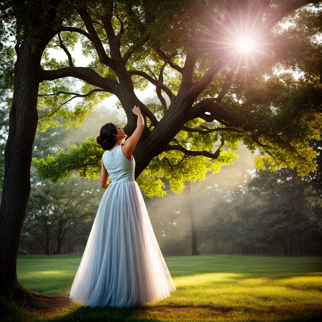 Fotos crianca plantando arvore sol