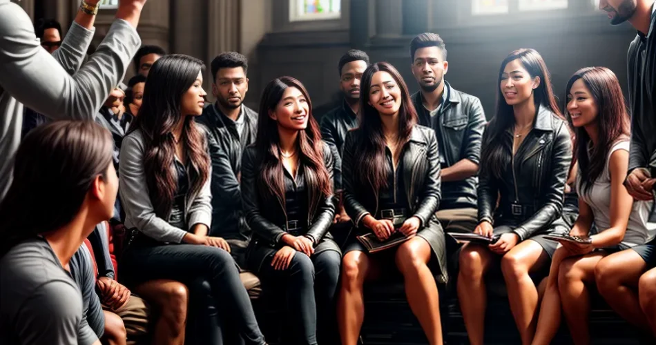 Fotos criancas circulo historia biblica igreja