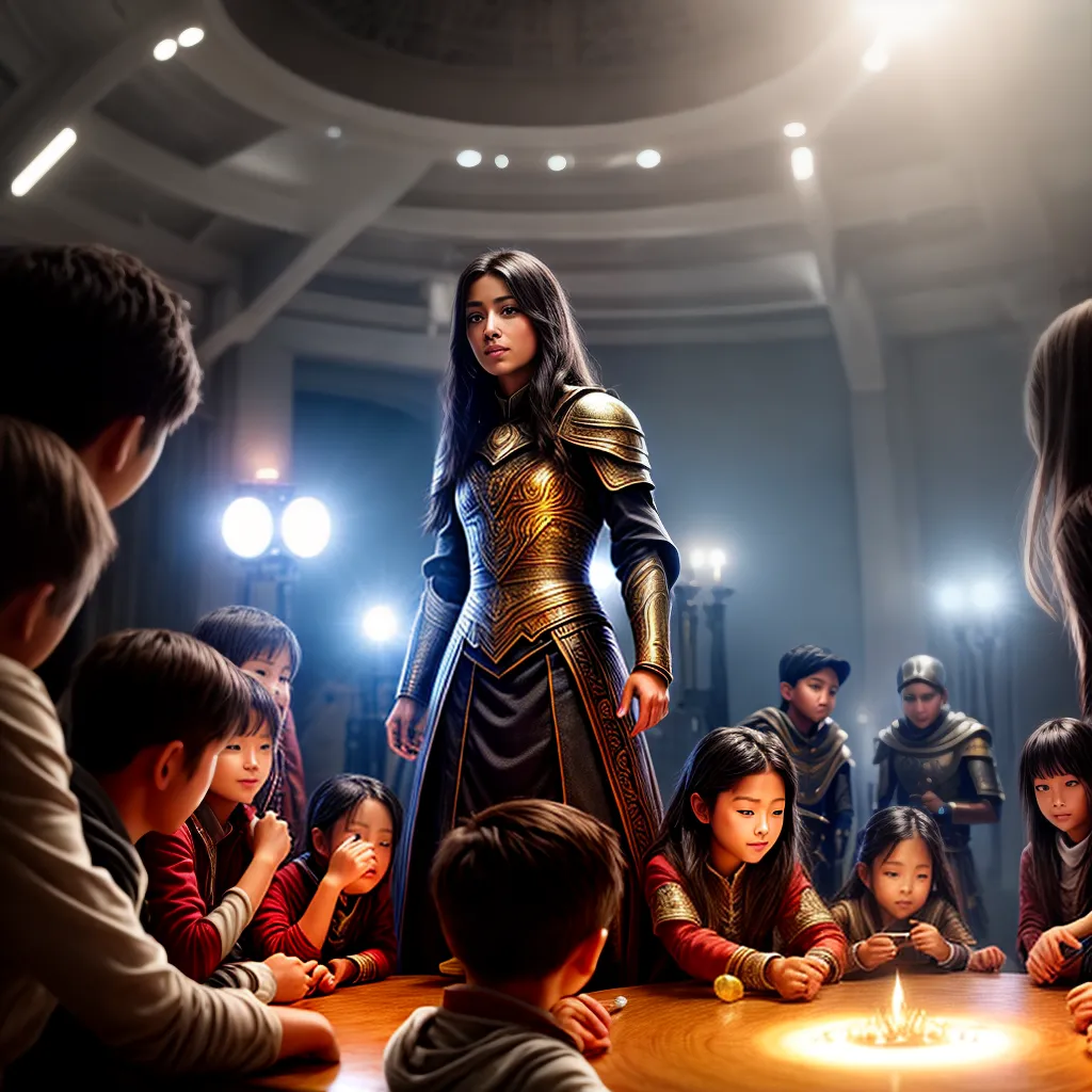 Fotos criancas circulo lider protecao