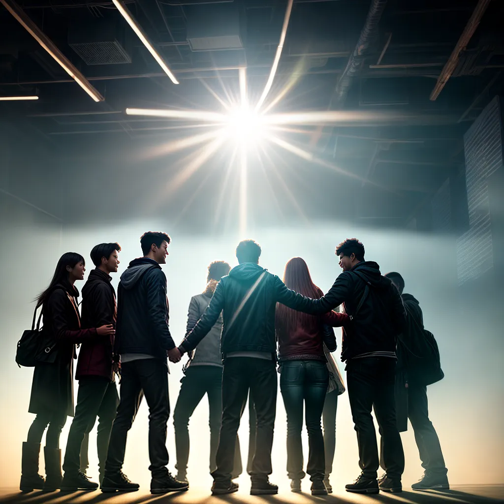 Fotos criancas circulo lideranca educacao