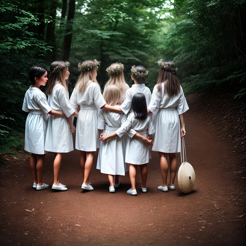 Fotos criancas circulo pureza sorrisos