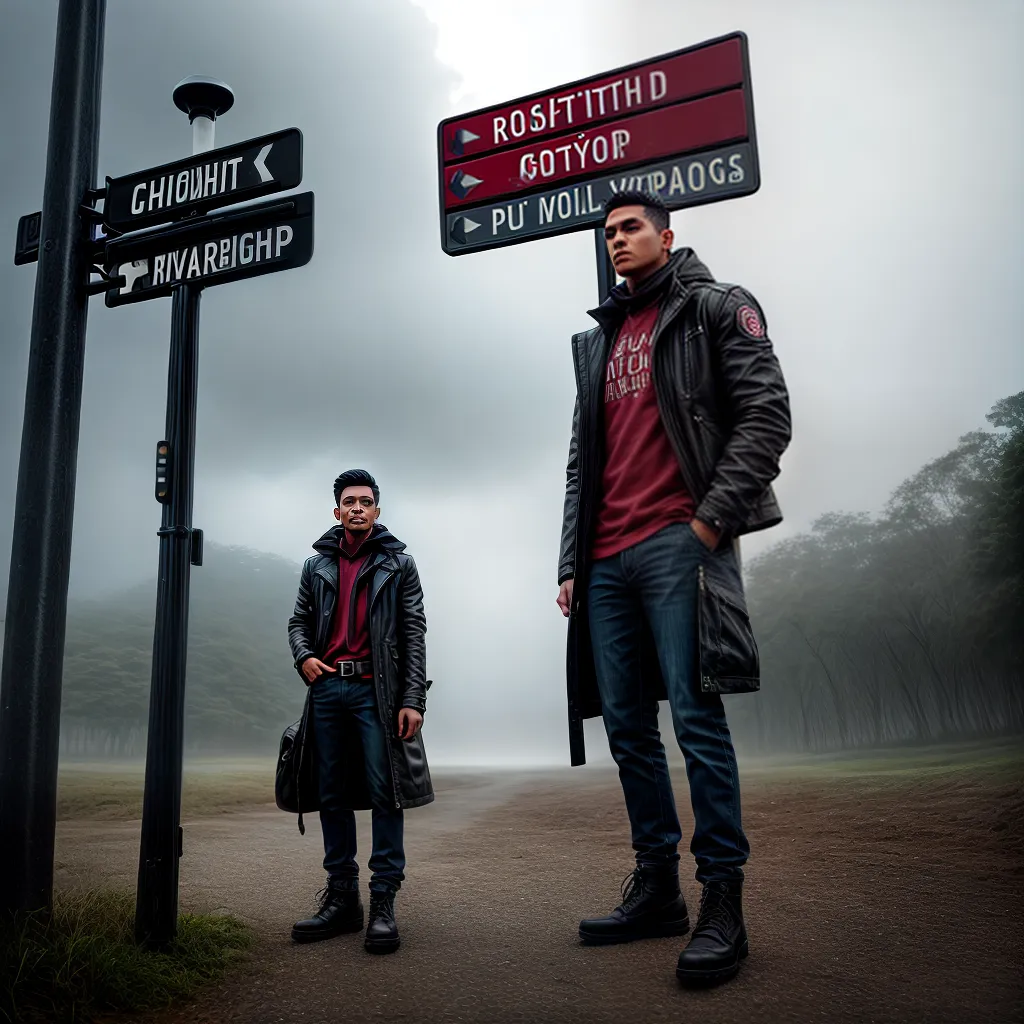 Fotos cruzamento decisao busca guia