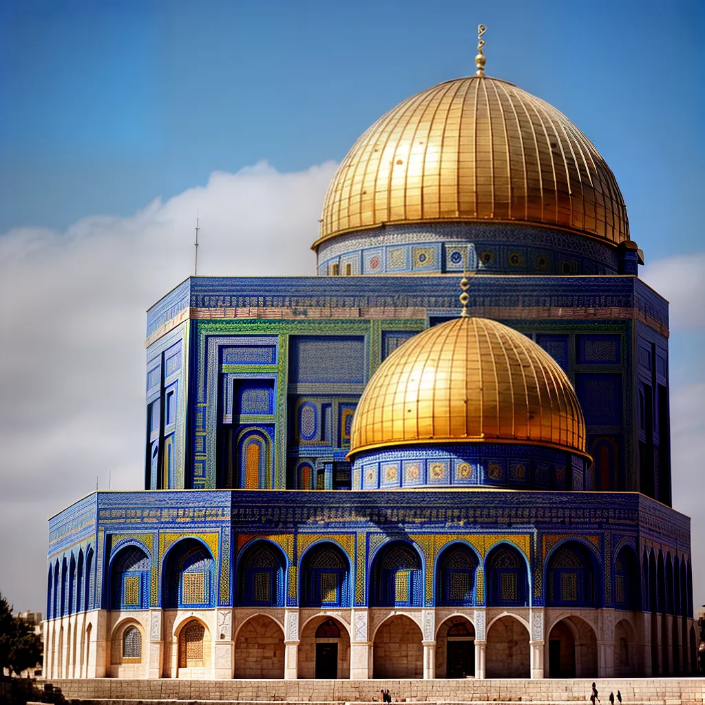 Fotos cubula rocha jerusalem historia religiao