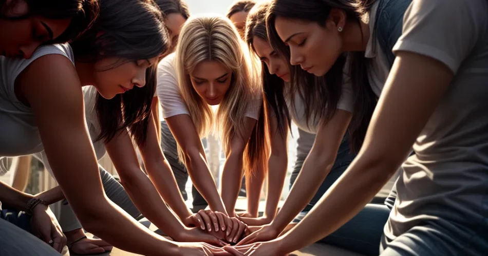 Fotos culto unidade oracao comunidade